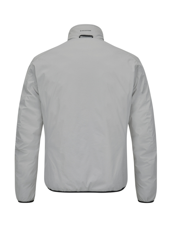 Omkeerbare tech-stretch jas met heat-pressed steppatroon en Sorona isolatie 