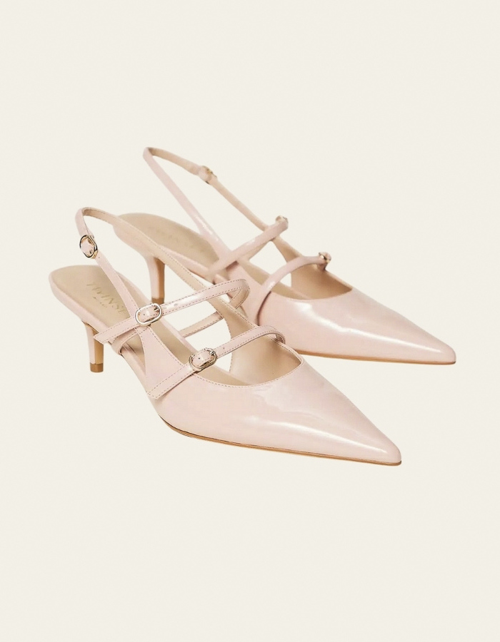 Twinset hoge pump roze