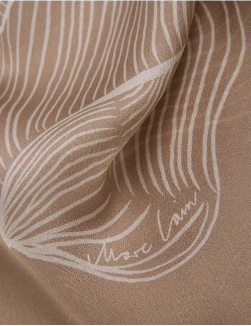 Marccain sjaal taupe