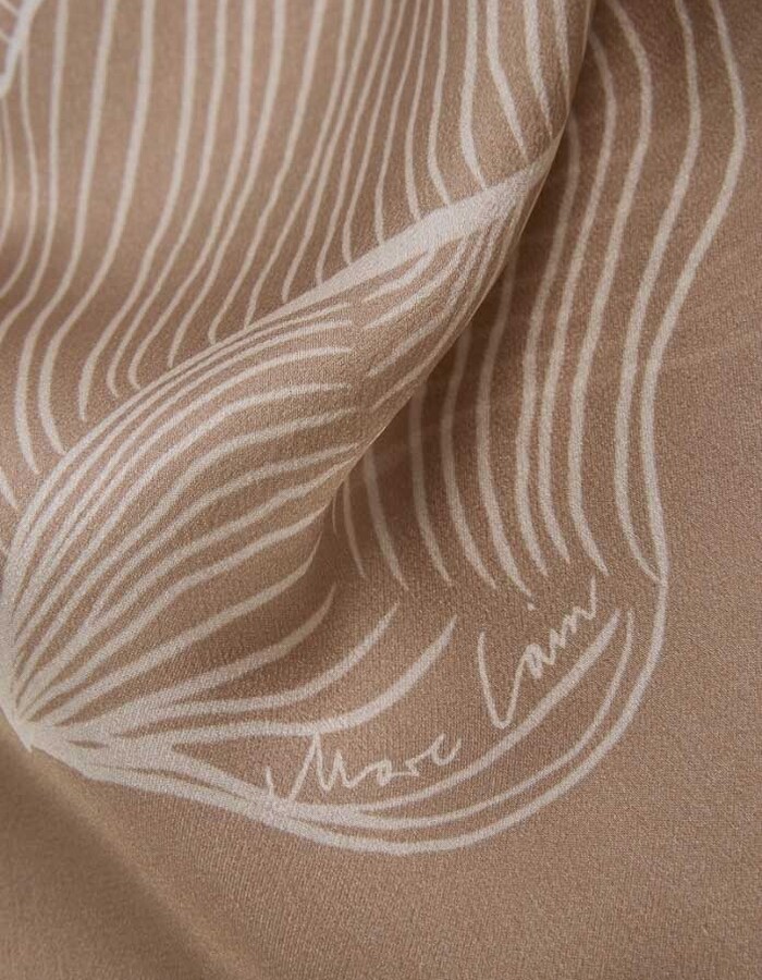 Marccain sjaal taupe