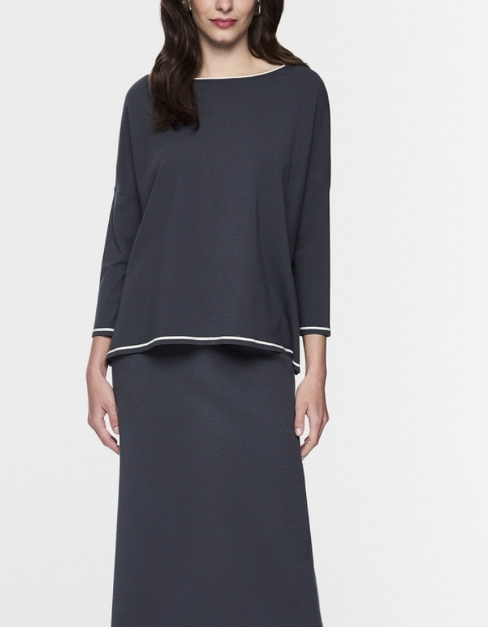 Oversized trui “Rethink Together”