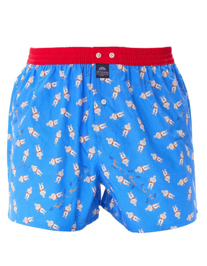 Boxershort There Is Music in the Air Blue
