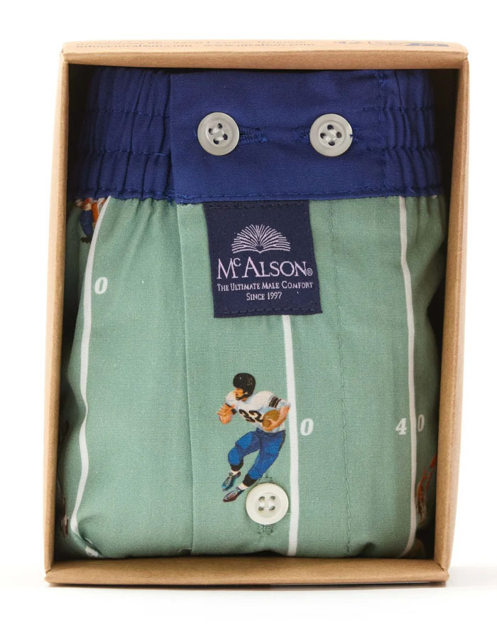 Boxershort American Football Green