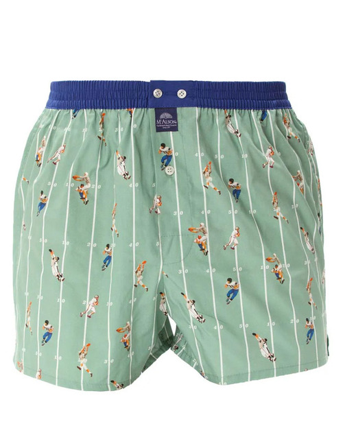 Boxershort American Football Green