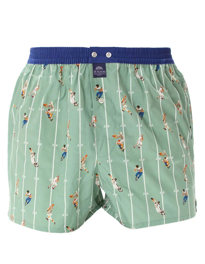 Boxershort American Football Green