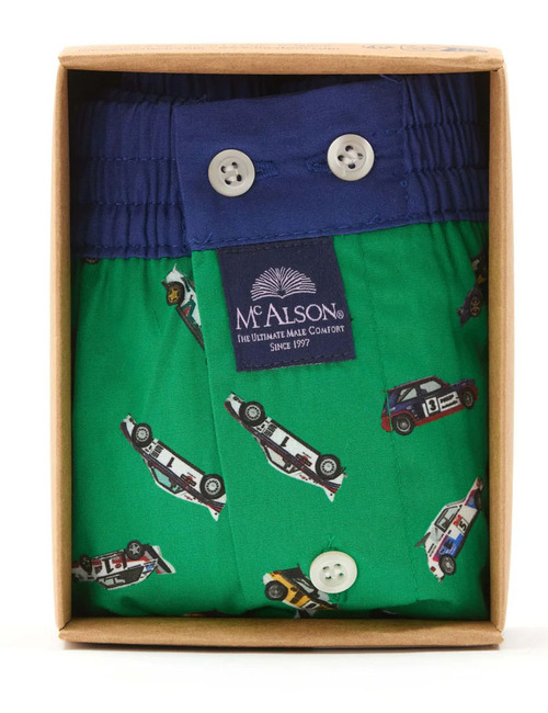 Boxershort Racecar Green