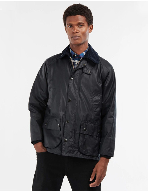 Bedale Wax Jacket in Navy NY91