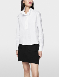 Blouseshirt met opstaande kraag