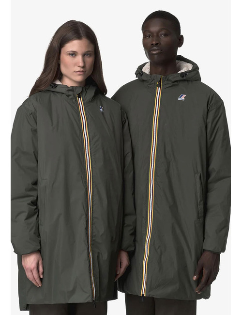 Le Vrai 4.0 Eiffel Orsetto Parka in Kaki