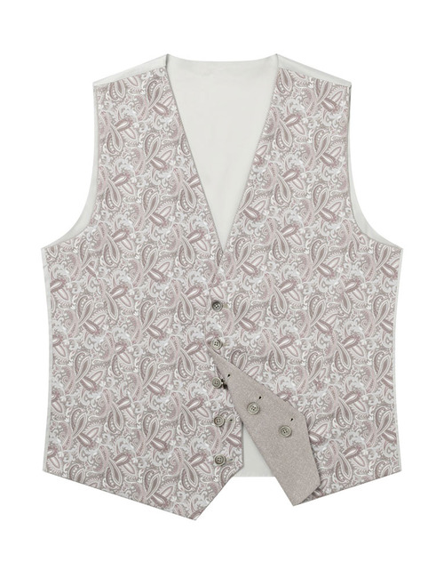 Reversible Gilet DiWesley Slim Fit in Beige