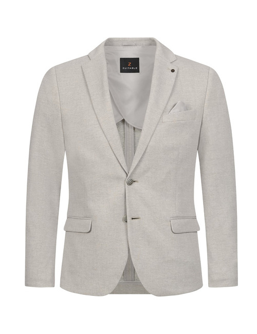Jersey Blazer DiNick Slim Fit in Beige