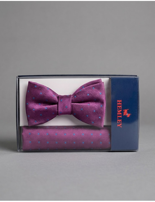 Ascot vlinderdassen paars