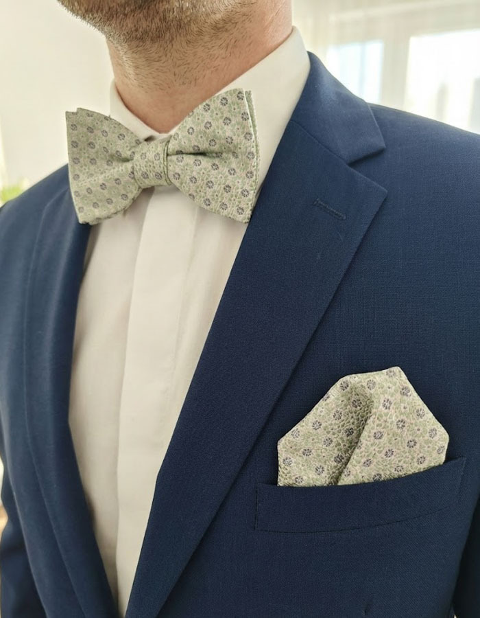 Ascot vlinderdassen groen