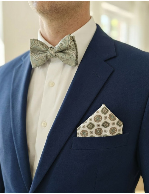 Ascot vlinderdassen groen