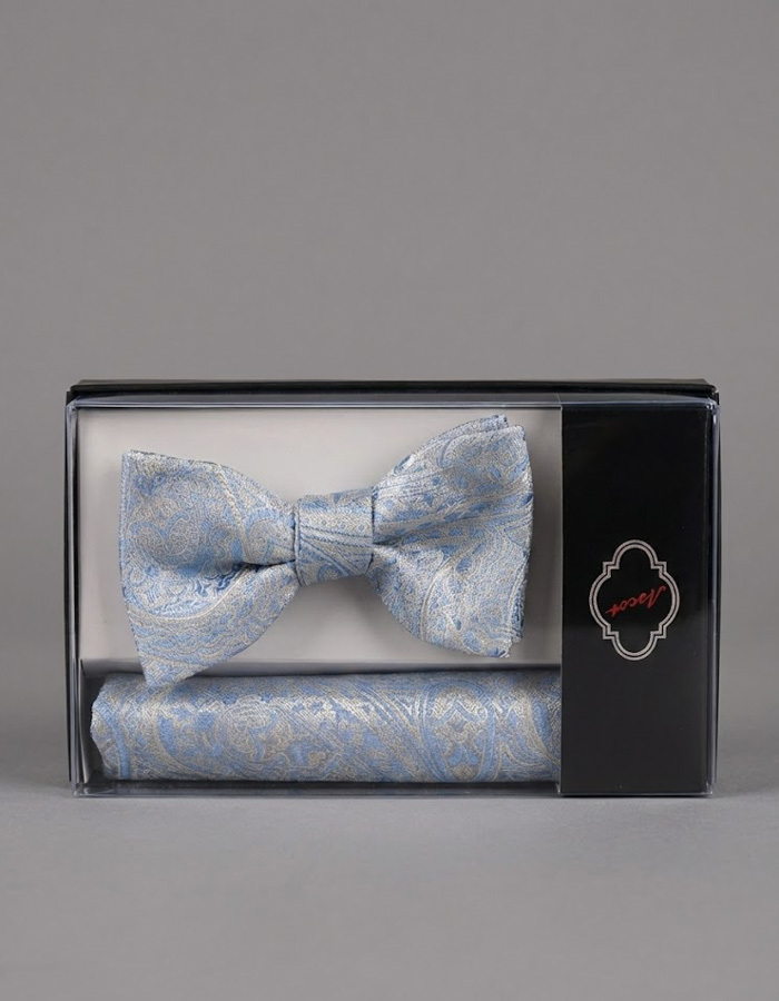 Ascot vlinderdassen blauw