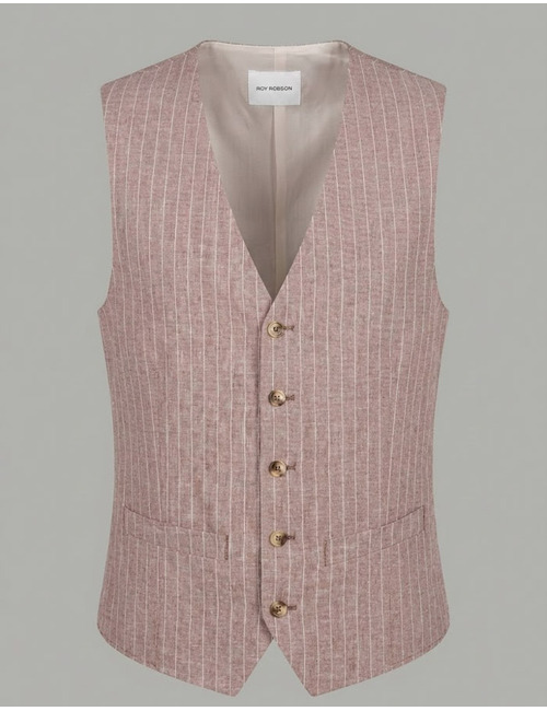 Roy Robson gilet bordeaux