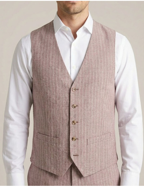 Roy Robson gilet bordeaux