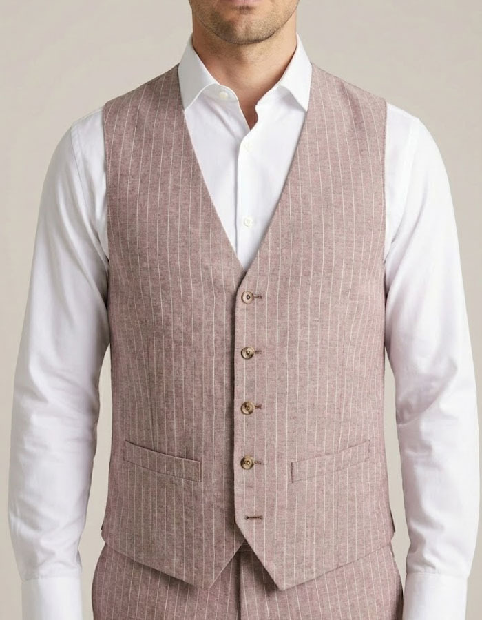 Roy Robson gilet bordeaux