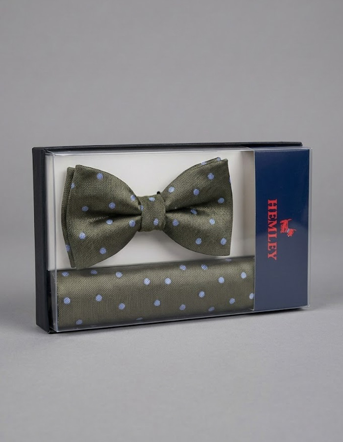 Ascot vlinderdassen groen