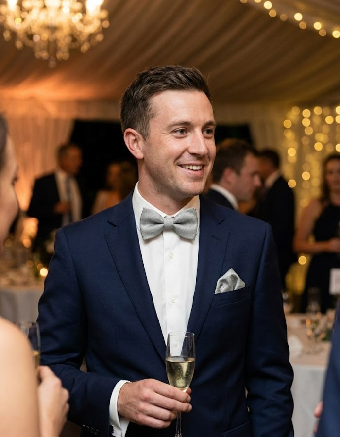 Ascot vlinderdassen groen