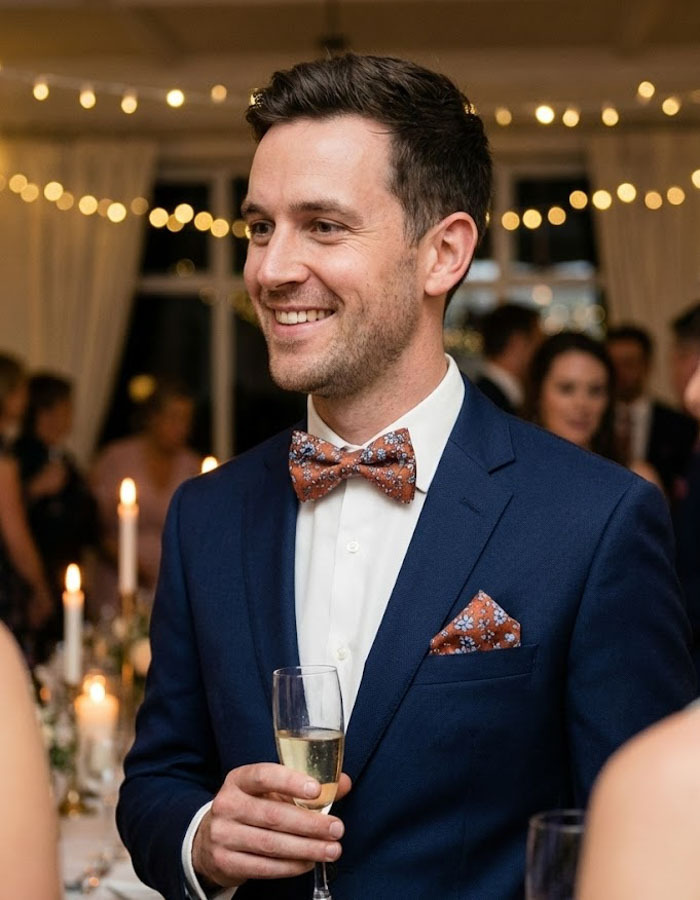 Ascot vlinderdassen roest