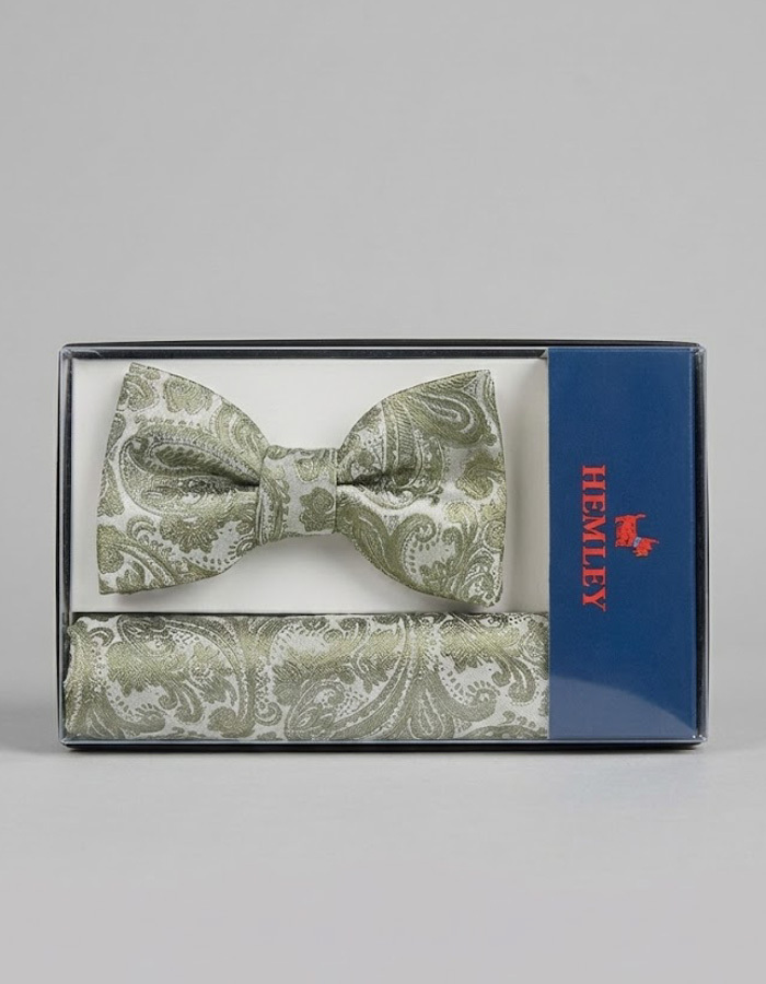 Ascot vlinderdassen groen