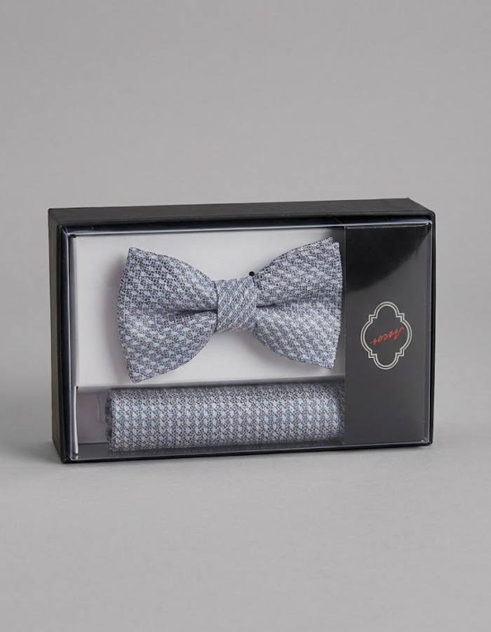 Ascot vlinderdassen blauw