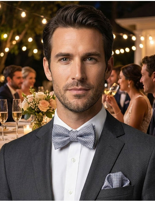 Ascot vlinderdassen blauw