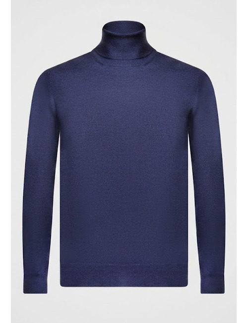 Rolkraagtrui van Italiaanse Merinowol 