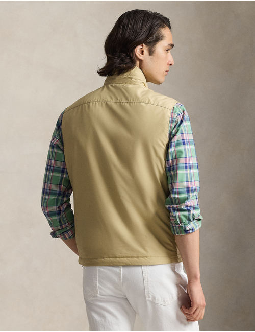 The Southland Insulated Vest in Dune Tan