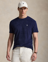Classic Fit Terry T Shirt in Newport Navy