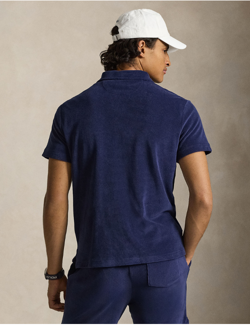 Terry Polo Shirt in Newport Navy