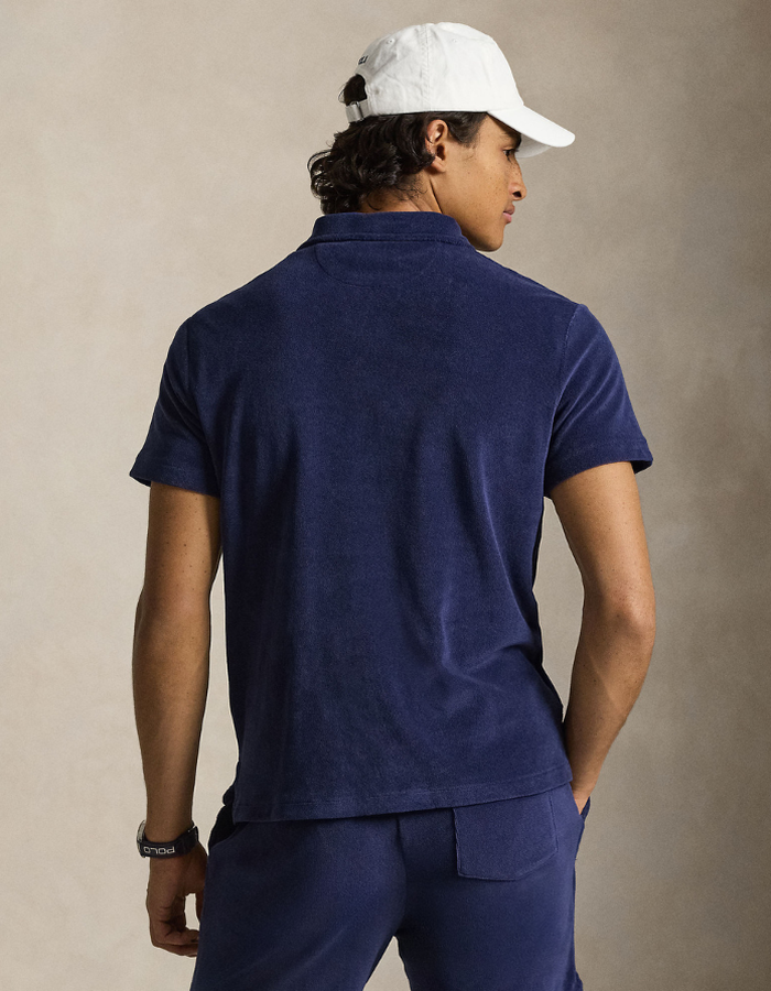 Terry Polo Shirt in Newport Navy