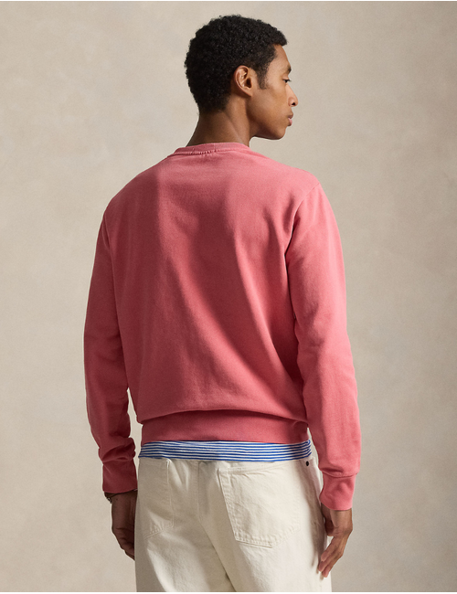 Loopback Fleece Sweatshirt in Red Sky