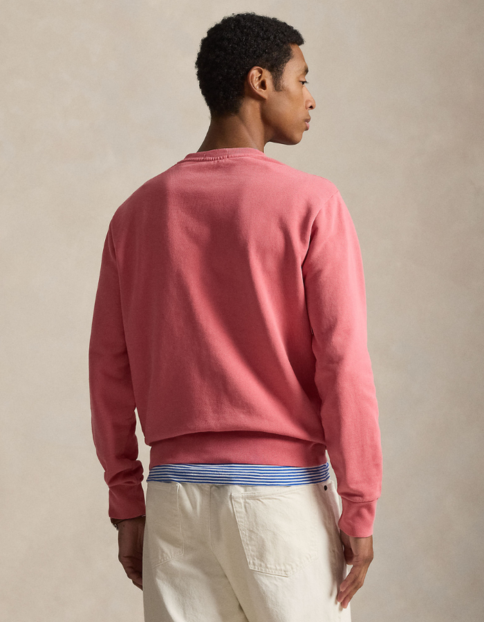 Loopback Fleece Sweatshirt in Red Sky