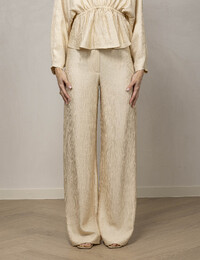 Oscar The Collection geklede broek ecru