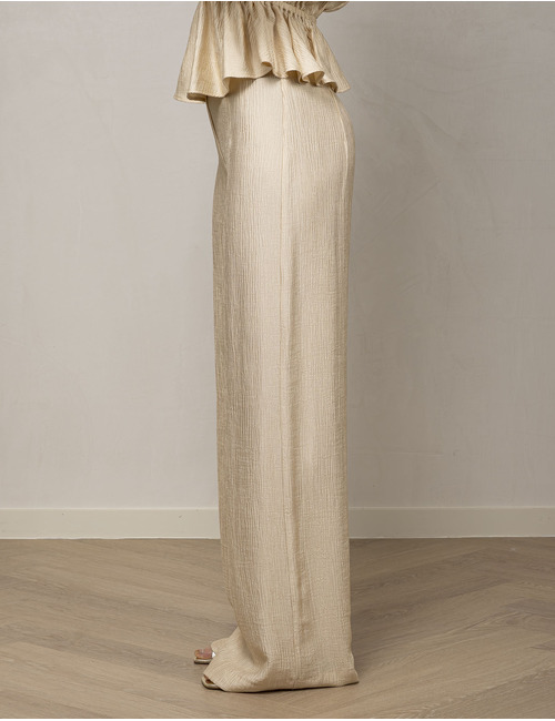 Oscar The Collection geklede broek ecru