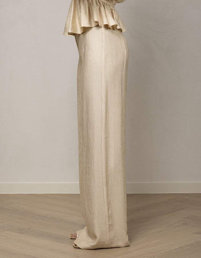 Oscar The Collection geklede broek ecru