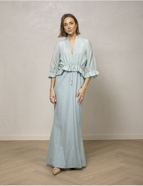 Oscar The Collection lang kleed blauw