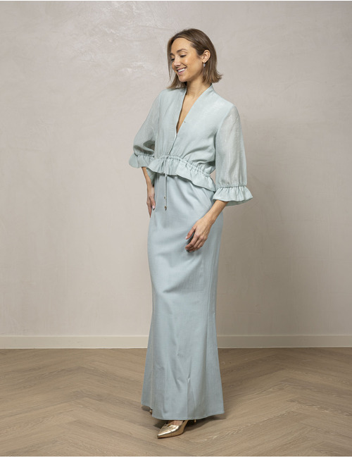 Oscar The Collection lang kleed blauw