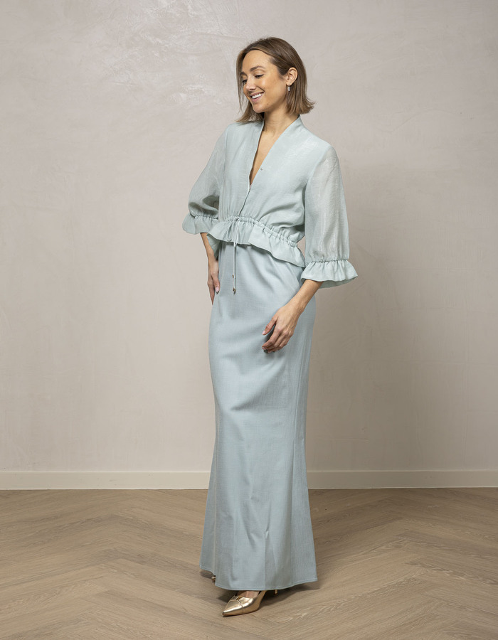 Oscar The Collection lang kleed blauw