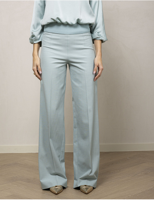 Oscar The Collection geklede broek blauw