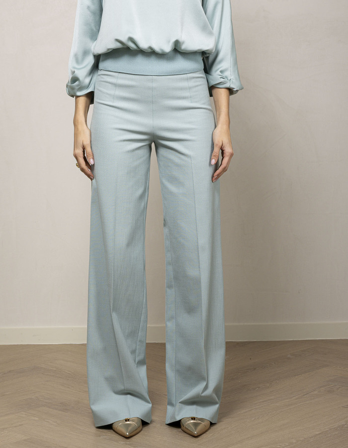 Oscar The Collection geklede broek blauw