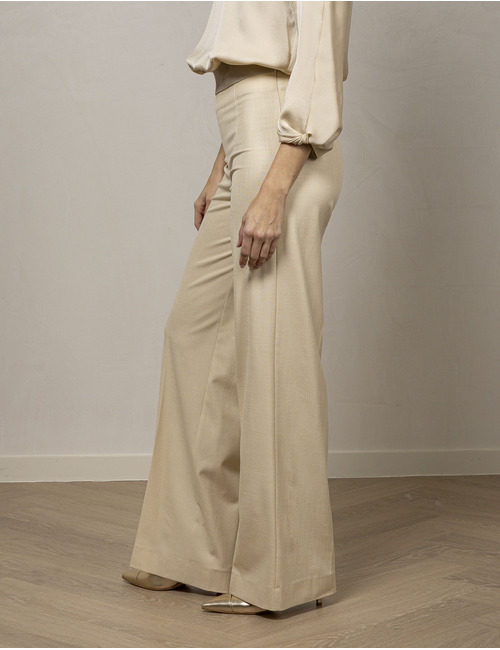 Oscar The Collection geklede broek ecru