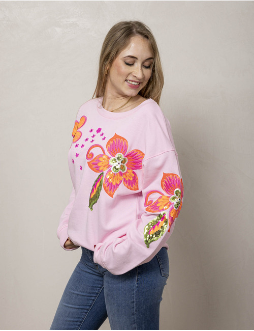 Grace sweater roze