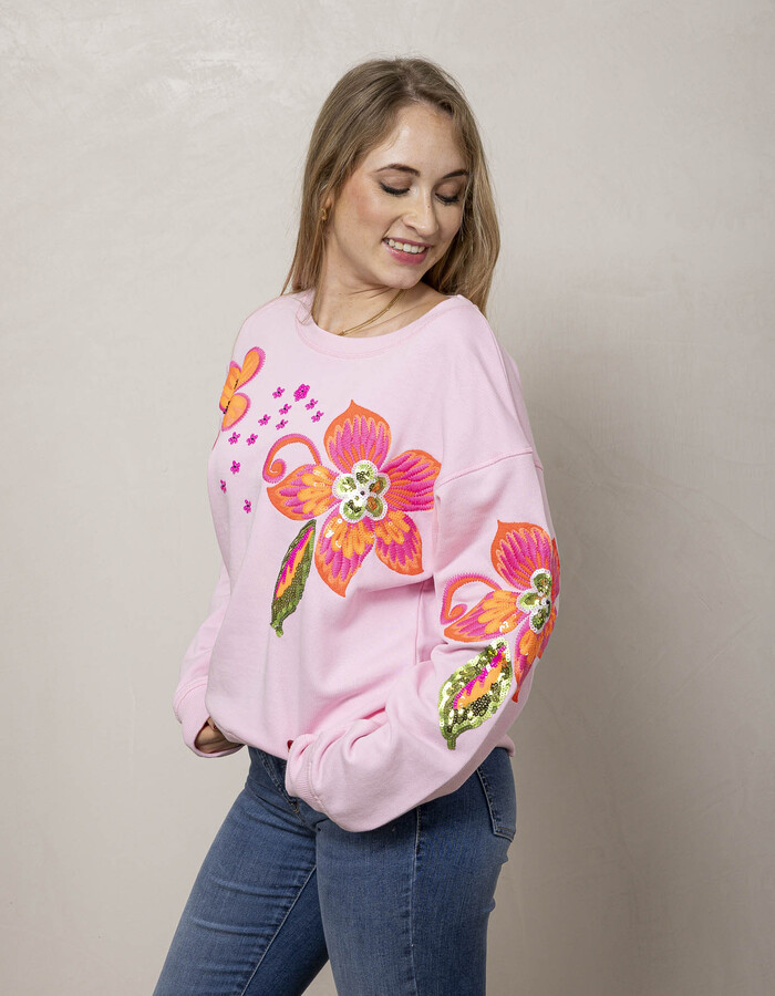 Grace sweater roze
