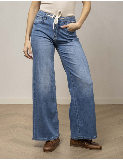 Amelie Amelie broek blauw