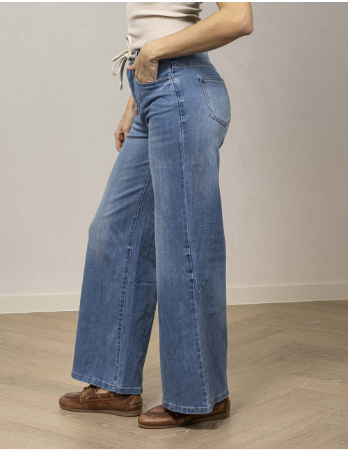 Amelie Amelie broek blauw