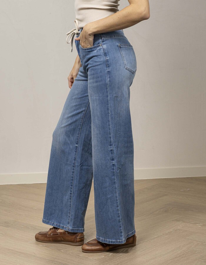 Amelie Amelie broek blauw