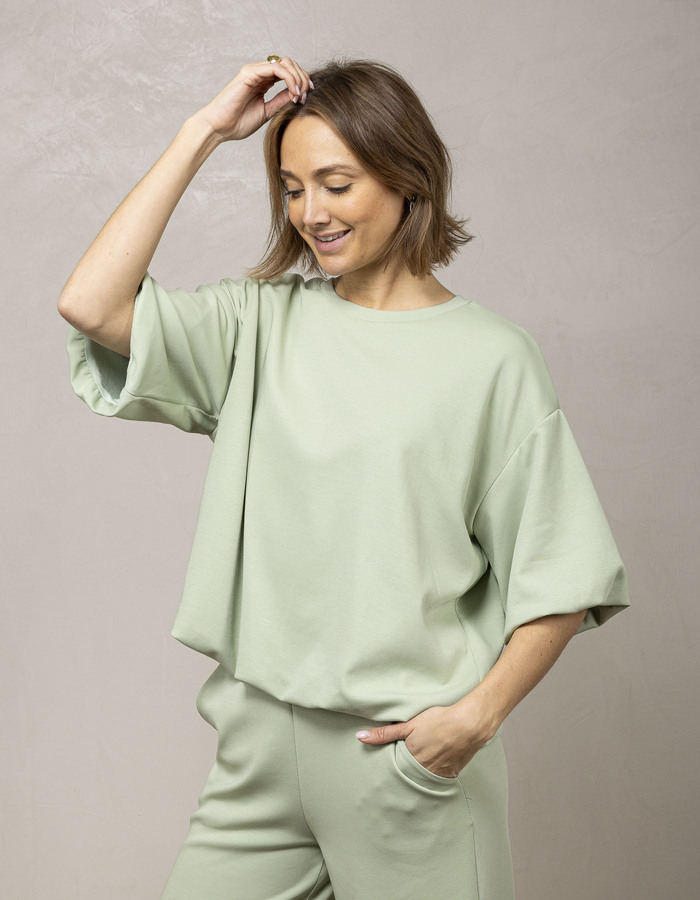 Amelie Amelie sweater groen